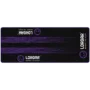 LORGAR RX1FM, Sim Racing Floor Mat Advanced, Stitched edge, 1,700X700X3 mm, Black/purple