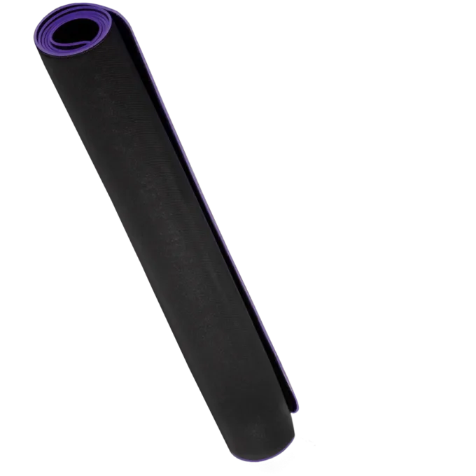 LORGAR RX1FM, Sim Racing Floor Mat Advanced, Stitched edge, 1,700X700X3 mm, Black/purple — image 5