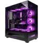 LORGAR PRO P401 - AMD 7800X3D 8C/16T, 360 AIO, NVIDIA RTX 5070Ti 16GB, 32GB@6400mhz, 2TB SSD NVME, 850W PSU, Black, 3Y