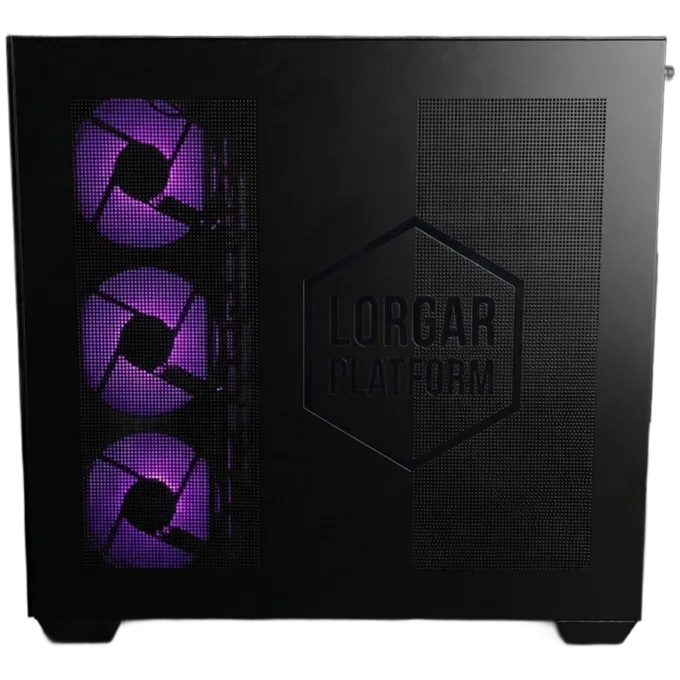 LORGAR ADVANCED A201 - AMD 7500F 6C/12T, 240 AIO, NVIDIA RTX 5060Ti 16GB, 32GB@6400mhz, 1TB SSD NVME, 750W PSU, Black, 3Y — image 4