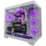 LORGAR ADVANCED A201 - AMD 7500F 6C/12T, 240 AIO, NVIDIA RTX 5060Ti 16GB, 32GB@6400mhz, 1TB SSD NVME, 750W PSU, White, 3Y