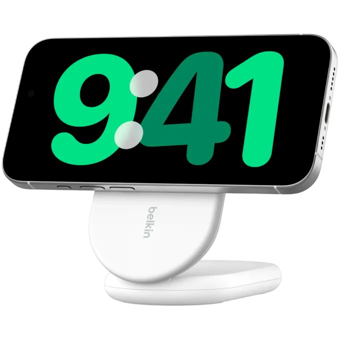 BELKIN Qi2 15w Magnetic Stand, White — image 6