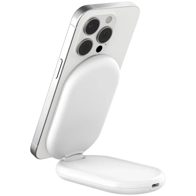 BELKIN Qi2 15w Magnetic Stand, White — image 7