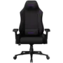 LORGAR CHA41, Ergonomic Gaming Chair Advanced, premium anti-stain fabric, Black/purple