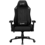 LORGAR CHA41, Ergonomic Gaming Chair Advanced, premium anti-stain fabric, Black/white