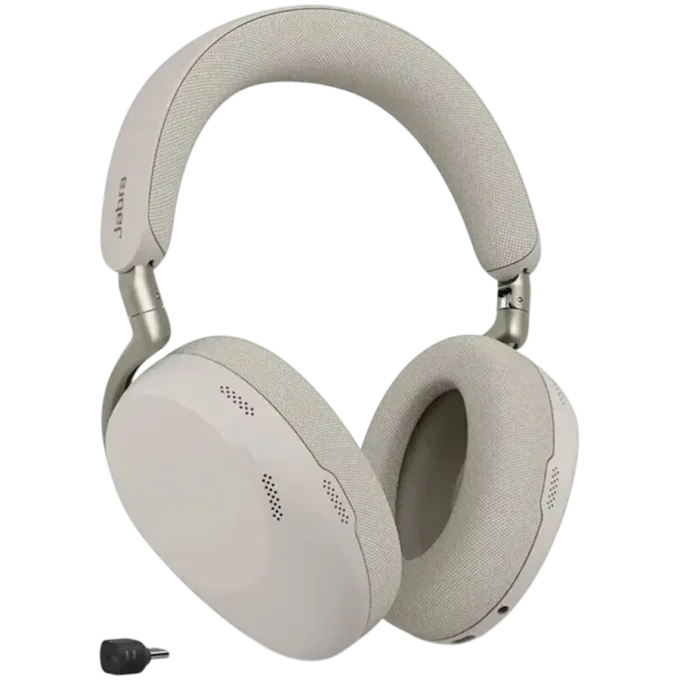 JABRA Evolve3 85, MS, Link390c, Warm Gray — image 1