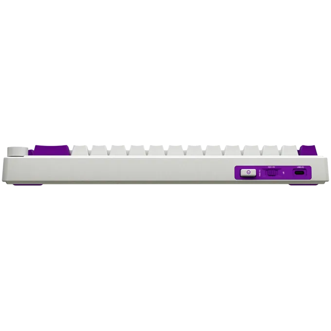LORGAR KBP70MW, Wireless 65% Mechanical Gaming Keyboard Pro, White, EN layout — image 5