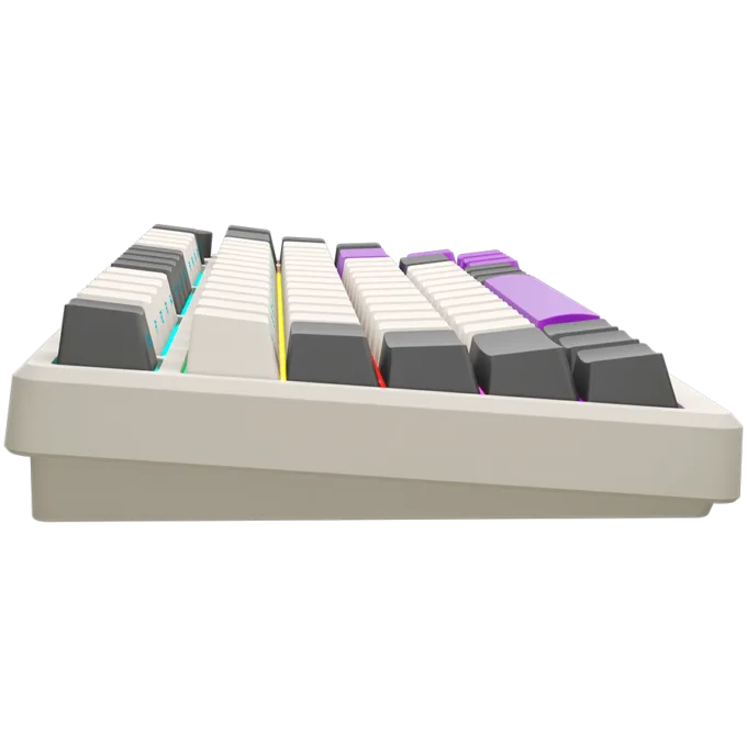 LORGAR KBP7075W, Wireless 75% Mechanical Gaming Keyboard Pro, Beige, EN layout — image 4