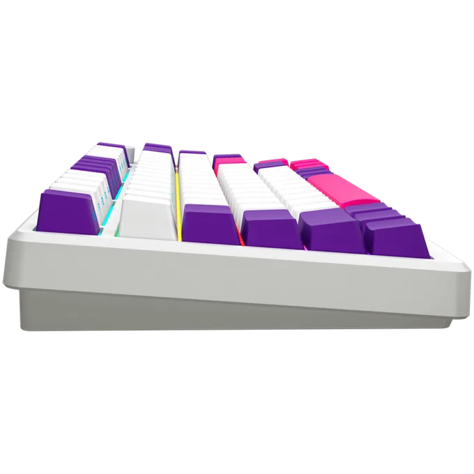 LORGAR KBP7075W, Wireless 75% Mechanical Gaming Keyboard Pro, White, EN layout — image 4