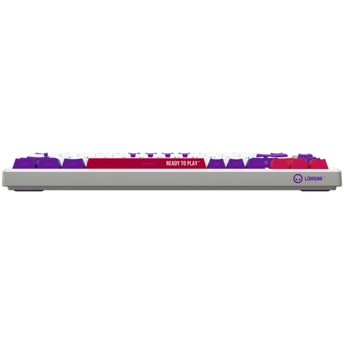 LORGAR KBP7075W, Wireless 75% Mechanical Gaming Keyboard Pro, White, EN layout — image 5