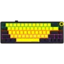 LORGAR KBP70MW, Wireless 65% Mechanical Gaming Keyboard Pro, Black/yellow, EN layout