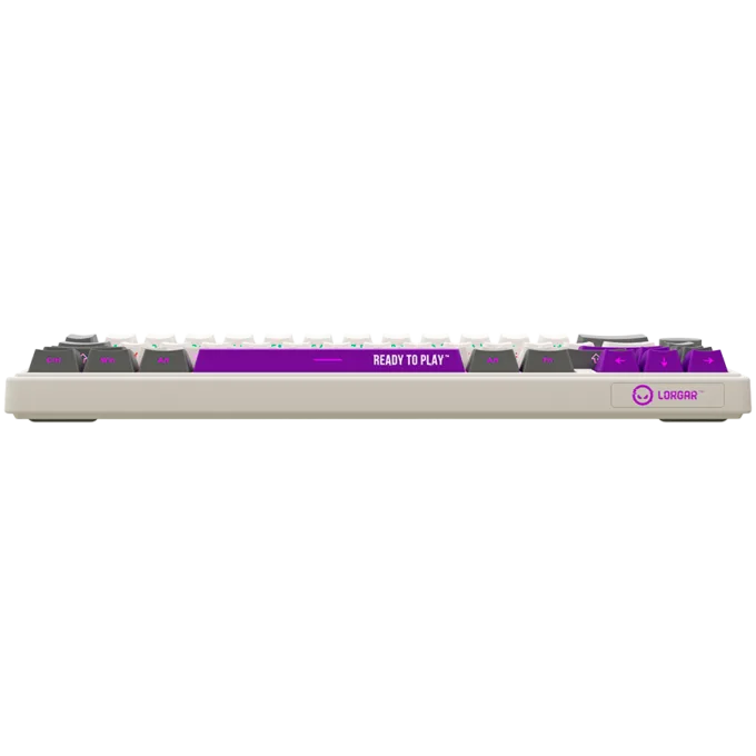 LORGAR KBP70MW, Wireless 65% Mechanical Gaming Keyboard Pro, Beige, EN layout — image 6
