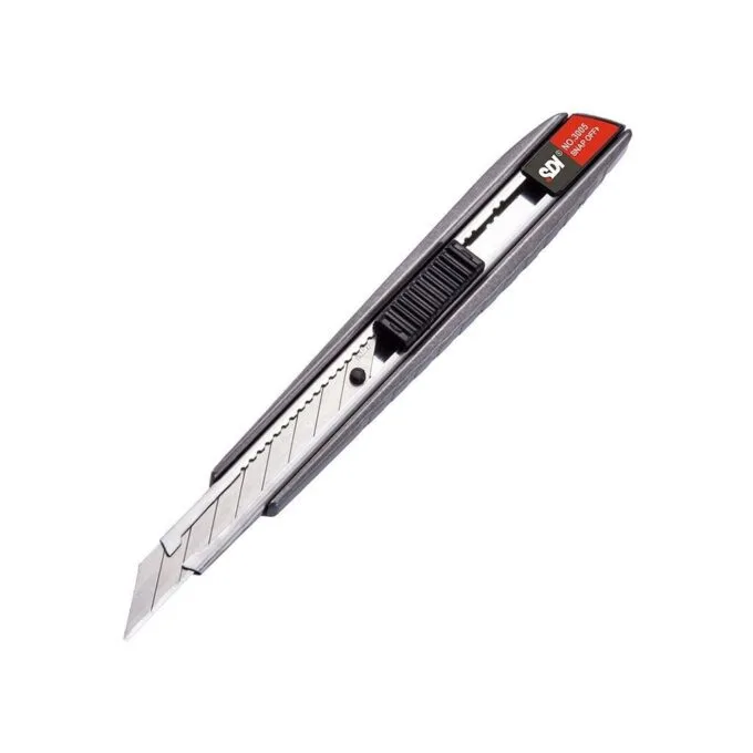 SDI ALUMINIUM DIECAST GRIP CUTTER KNIFE AUTO LOCK — image 1