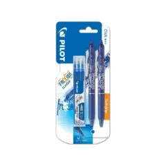 PILOT BLISTER 2 FRIXION CLICKER - MEDIUM - 0.7 BLUE - 3 REFILLS SET