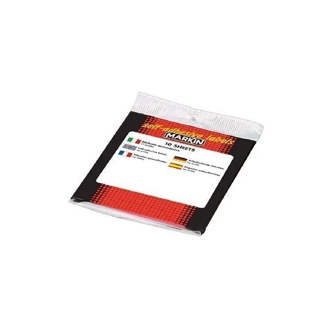 MARKIN LABEL 46X14MM 10 SHEETS BAG — image 1