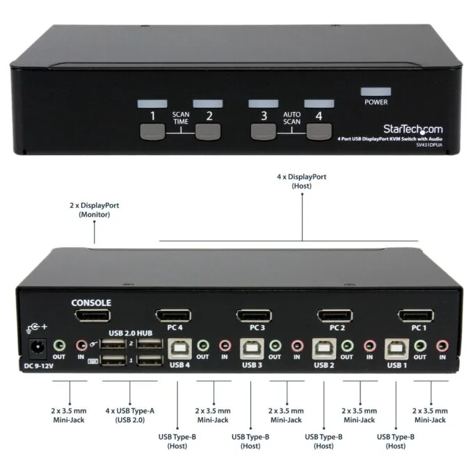 StarTech.com SV431DPUA KVM switch — image 8