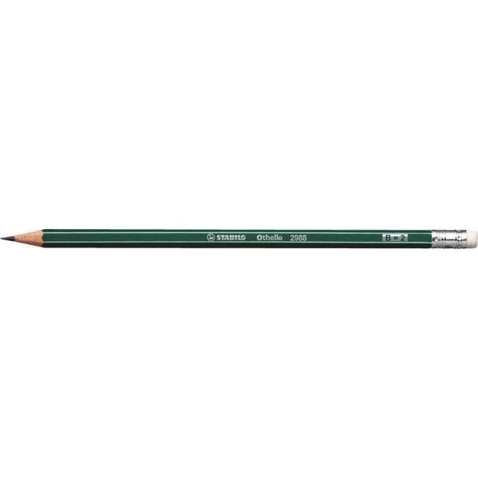 STABILO OTHELLO RUBBER TIP PENCIL B — image 1