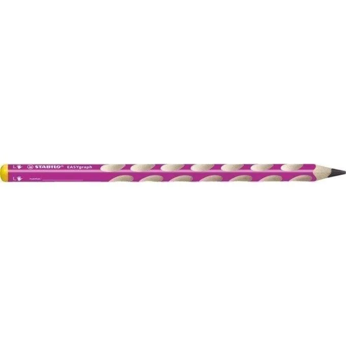 STABILO EASYGRAPH HB PENCIL (L) PINK — image 1