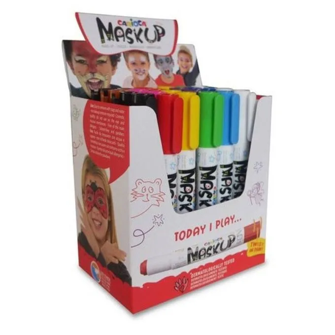 CARIOCA MASK UP FACE PAINT ASSORTED DISPLAY 24 PCS — image 1