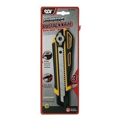 SDI HEAVY DUTY CUTTER KNIFE AUTOLOCK FUNCTION — image 1