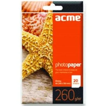 ACME A6 PHOTO PAPER 260GSM 20 SHEETS — image 1