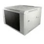 ALLNET network cabinet 19" 15HE 1-part T450mm light gray disassembled (flat pack) SMA series