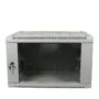 ALLNET network cabinet 19" 6HE 1-part T600mm light gray disassembled (flat pack) SMA series
