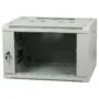 ALLNET network cabinet 19" 15HE 1-part T600mm light gray disassembled (flat pack) SMA series
