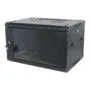 ALLNET network cabinet 19" 9HE 1-part T450mm Black disassembled (flat pack) SMA series