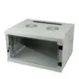 ALLNET Netzwerkschrank 19" 4HE 1-teilig T594/B541mm Lichtgrau SMQ-Serie