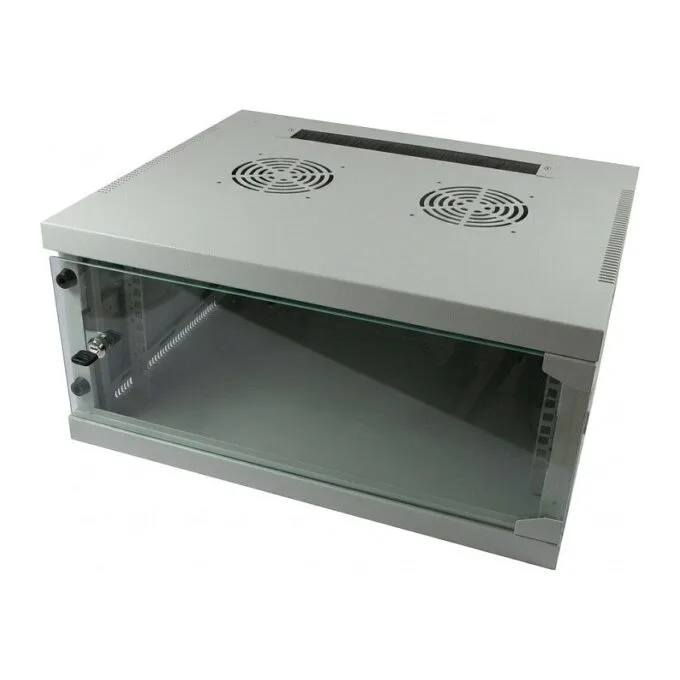 ALLNET network cabinet 19" 9HE 1-part T594/B541mm light gray SMQ series — image 1