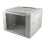 ALLNET Netzwerkschrank 19" 12HE 1-teilig T594/B541mm Lichtgrau SMQ-Serie