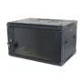 ALLNET network cabinet 19" 15HE 1-part T600mm black disassembled (flat pack) SMA series