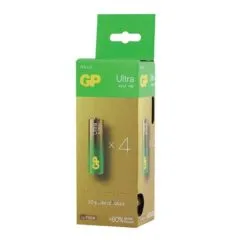 GP AA ALKALINE BATTERIES 4 PCS - 10 BLISTER PACK