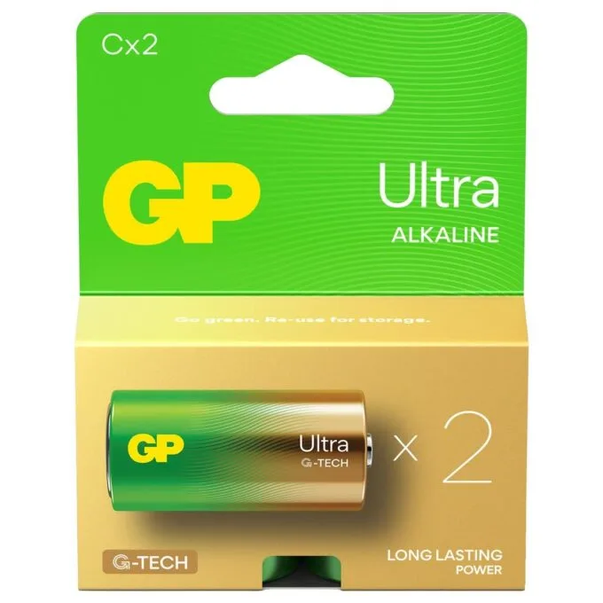 GP C BATTERIES 2 PCS BLISTER (LR14) — image 1