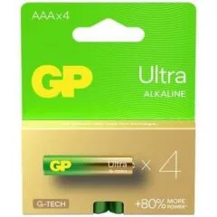 GP AAA BATTERIES 4 PCS BLISTER - GPPCA24AU644