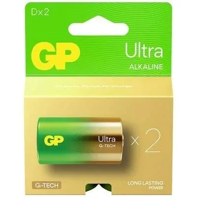 GP D BATTERIES 2 PCS BLISTER (LR20) — image 1