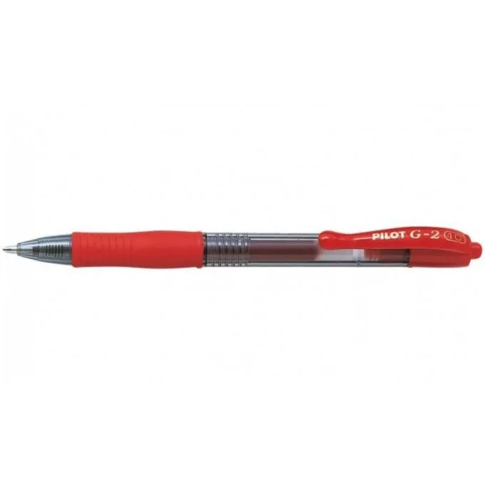 PILOT G-2 - GEL INK ROLLER - RED - LARGE TIP (1.0MM) — image 1
