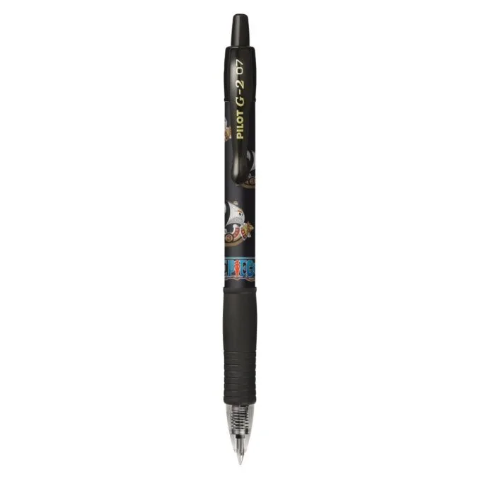 PILOT G-2 - GEL INK ROLLER - BLACK - MEDIUM TIP (0.7MM) ONE PIECE LIMITED EDITION — image 1