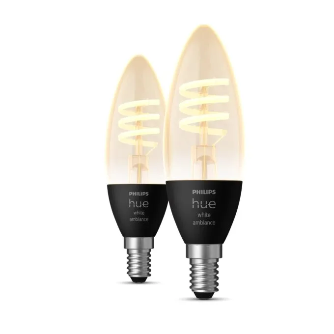 Philips Hue E14 WA 4.6W Pillar of candle 2-pack — image 1
