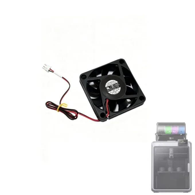 Creality K2 Pro Chamber Cooling Fan new Axial Fan_Ball Bearing_6015_24V_6000_L600 for K2 Pro — image 1