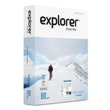 EXPLORER I-PERFORMANCE COPY PAPER A4 80GSM 500 SHEETS — image 1