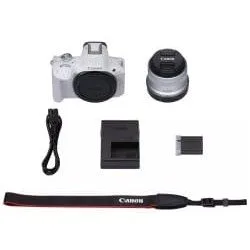 Canon EOS R50 + RF-S 18-45mm F4.5-6.3 IS STM White — image 9