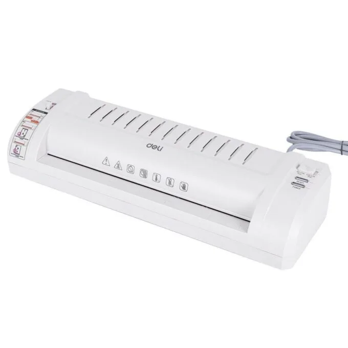 DELI MAXIMUM LAMINATOR WIDTH: A3 - LAMINATING FILM RANGE: 80-175 MIC — image 1