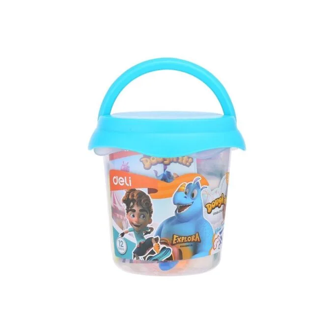 DELI DOUGH IT EXPLORA 12PCS IN PLASTIC BOX ASSORTED — image 1