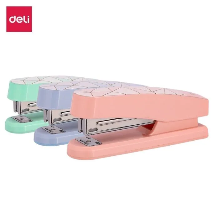 DELI MACARON STAPLER HALF STRIP 25 SHEETS ASSORTED — image 1