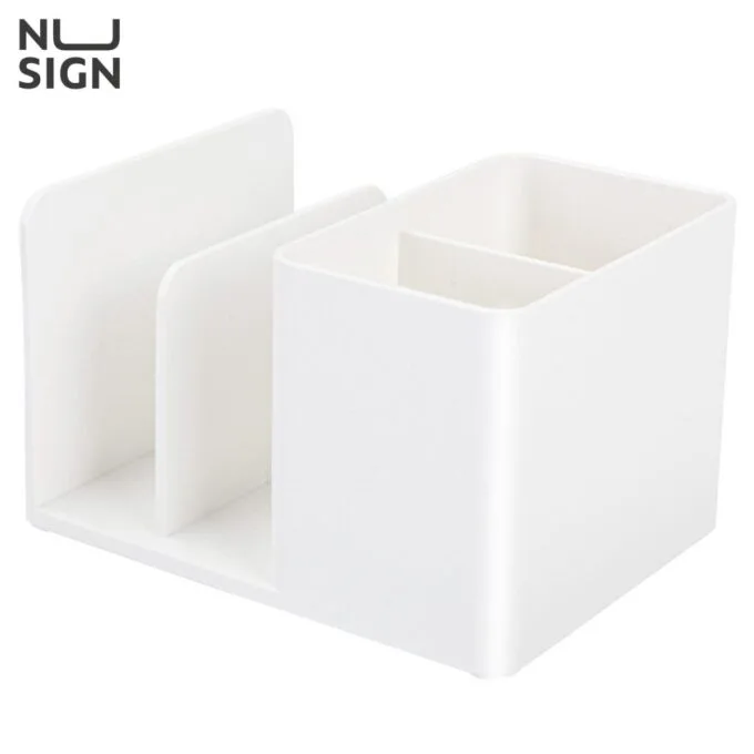 DELI NUSIGN DESK ORGANISER SET WHITE — image 1