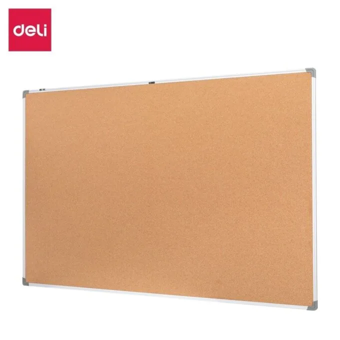 DELI CORK BULLETIN BOARD 1200x1800MM 48INx72IN — image 1