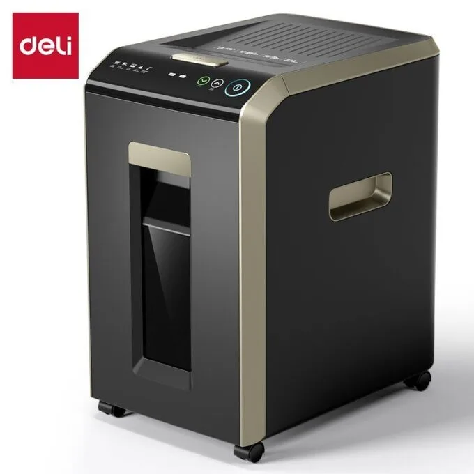 DELI AUTOMATIC PAPER SHREDDER 200 SHEETS (10 SHEETS MANUAL) S5 32 LTR — image 1