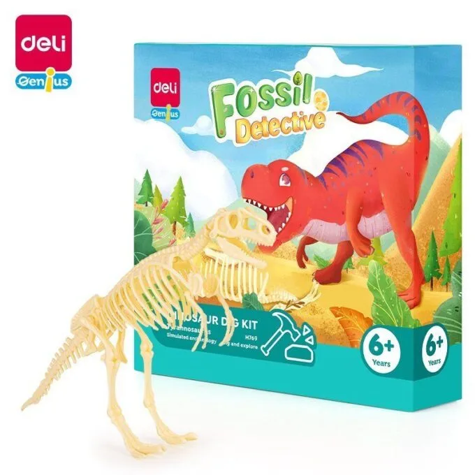 DELI GENIUS ARCHAEOLOGICAL DIG KIT TYRANNOSAURUS ASSORTED — image 1